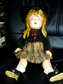 Scottish girl doll