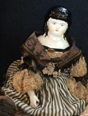 HJ 5B marked china head doll