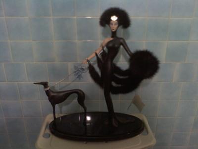 A Symphony in Black by Erte' A Symphony in Black by Erte'